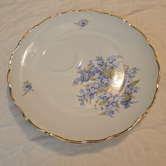 Schumann Germany Forget Me Not Snack Plate - Picture 5 of 13